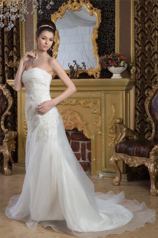 Hot Sale A-Line Sweetheart Sleeveless Lace Wedding Dresses 2030745 Hot Sale A-Line Sweetheart Sleeveless Lace Wedding Dresses 2030745