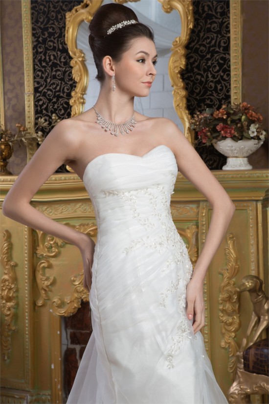 Hot Sale A-Line Sweetheart Sleeveless Lace Wedding Dresses 2030745 Hot Sale A-Line Sweetheart Sleeveless Lace Wedding Dresses 2030745