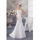 Trumpet/Mermaid Soft Lace Strapless Wedding Dresses with A Half Sleeve Lace Jacket 2030750 Trumpet/Mermaid Soft Lace Strapless Wedding Dresses with A Half Sleeve Lace Jacket 2030750