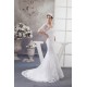 Trumpet/Mermaid Soft Lace Strapless Wedding Dresses with A Half Sleeve Lace Jacket 2030750 Trumpet/Mermaid Soft Lace Strapless Wedding Dresses with A Half Sleeve Lace Jacket 2030750