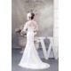Trumpet/Mermaid Soft Lace Strapless Wedding Dresses with A Half Sleeve Lace Jacket 2030750 Trumpet/Mermaid Soft Lace Strapless Wedding Dresses with A Half Sleeve Lace Jacket 2030750