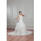 A-Line Satin Organza Sweetheart Chapel Train Lace Wedding Dresses 2030753 A-Line Satin Organza Sweetheart Chapel Train Lace Wedding Dresses 2030753