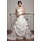 A-Line Sweetheart Court Train Lace Wedding Dresses 2030754