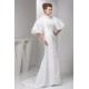 Lace Silk like Satin Mermaid/Trumpet Half Elbow Sleeve Wedding Dresses 2030755 Lace Silk like Satin Mermaid/Trumpet Half Elbow Sleeve Wedding Dresses 2030755