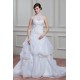 A-Line Halter Sleeveless Satin Organza Lace High Neck Wedding Dresses 2030756 A-Line Halter Sleeveless Satin Organza Lace High Neck Wedding Dresses 2030756