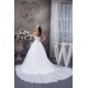 Ball Gown Chapel Train Sleeveless Strapless Sweet Wedding Dresses 2030758
