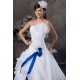 Ball Gown Chapel Train Sleeveless Strapless Sweet Wedding Dresses 2030758