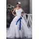 Ball Gown Chapel Train Sleeveless Strapless Sweet Wedding Dresses 2030758