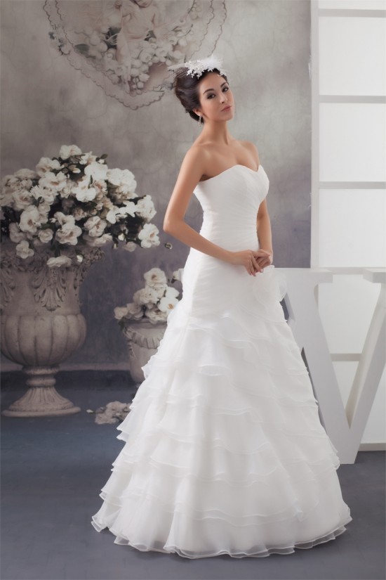 Latest Design Satin Sweetheart A-Line Sleeveless Wedding Dresses 2030759 Latest Design Satin Sweetheart A-Line Sleeveless Wedding Dresses 2030759
