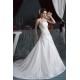 Latest Design Satin Taffeta A-Line Sleeveless Halter Sweet Wedding Dresses 2030760 Latest Design Satin Taffeta A-Line Sleeveless Halter Sweet Wedding Dresses 2030760