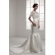 Mermaid/Trumpet Short Sleeve Portrait Lace Wedding Dresses 2030771 Mermaid/Trumpet Short Sleeve Portrait Lace Wedding Dresses 2030771