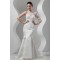New Arrival Mermaid/Trumpet Satin Lace One-Shoulder Wedding Dresses 2030780