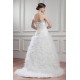 New Arrival Satin Sleeveless A-Line Sweetheart Wedding Dresses 2030781