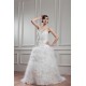 New Arrival Satin Sleeveless A-Line Sweetheart Wedding Dresses 2030781