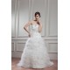 New Arrival Satin Sleeveless A-Line Sweetheart Wedding Dresses 2030781