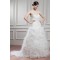 New Arrival Satin Sleeveless A-Line Sweetheart Wedding Dresses 2030781