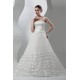 New Arrival Sleeveless Strapless A-Line Satin Organza Wedding Dresses 2030783 New Arrival Sleeveless Strapless A-Line Satin Organza Wedding Dresses 2030783