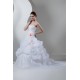 Ball Gown Sleeveless Sweetheart Satin Organza Wedding Dresses 2030788 Ball Gown Sleeveless Sweetheart Satin Organza Wedding Dresses 2030788