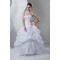 Ball Gown Sleeveless Sweetheart Satin Organza Wedding Dresses 2030788