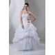 Ball Gown Sleeveless Sweetheart Satin Organza Wedding Dresses 2030788 Ball Gown Sleeveless Sweetheart Satin Organza Wedding Dresses 2030788
