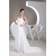 A-Line Chiffon Halter Sleeveless Beaded Wedding Dresses 2030800
