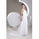 A-Line Chiffon Halter Sleeveless Beaded Wedding Dresses 2030800