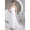 A-Line Chiffon Halter Sleeveless Beaded Wedding Dresses 2030800