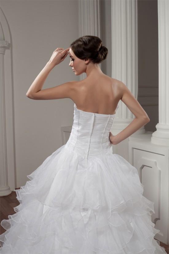 New Style A-Line Sleeveless Satin Strapless Wedding Dresses 2030802 New Style A-Line Sleeveless Satin Strapless Wedding Dresses 2030802