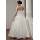 New Style Sweetheart Sleeveless A-Line Satin Lace Wedding Dresses 2030806 New Style Sweetheart Sleeveless A-Line Satin Lace Wedding Dresses 2030806