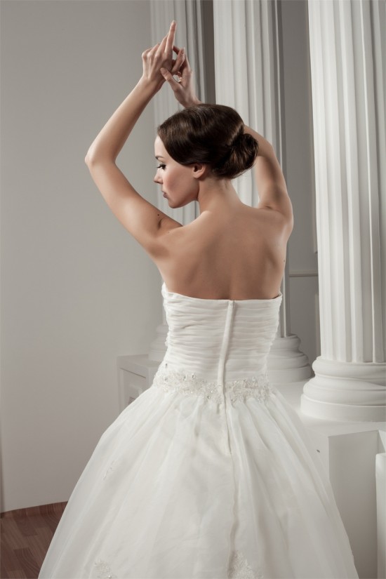 New Style Sweetheart Sleeveless A-Line Satin Lace Wedding Dresses 2030806 New Style Sweetheart Sleeveless A-Line Satin Lace Wedding Dresses 2030806