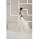 One-Shoulder A-Line Sleeveless Satin Taffeta Fine Netting Wedding Dresses 2030813 One-Shoulder A-Line Sleeveless Satin Taffeta Fine Netting Wedding Dresses 2030813