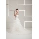 One-Shoulder A-Line Sleeveless Satin Taffeta Fine Netting Wedding Dresses 2030813 One-Shoulder A-Line Sleeveless Satin Taffeta Fine Netting Wedding Dresses 2030813