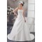 A-Line Sleeveless Strapless Wedding Dresses 2030832