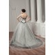 Satin Fine Netting A-Line Strapless Sleeveless Wedding Dresses 2030836 Satin Fine Netting A-Line Strapless Sleeveless Wedding Dresses 2030836
