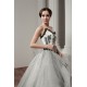 Satin Fine Netting A-Line Strapless Sleeveless Wedding Dresses 2030836 Satin Fine Netting A-Line Strapless Sleeveless Wedding Dresses 2030836
