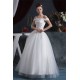 Ball Gown Satin Fine Netting Beading Floor-Length Beaded Wedding Dresses 2030837 Ball Gown Satin Fine Netting Beading Floor-Length Beaded Wedding Dresses 2030837
