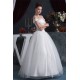 Ball Gown Satin Fine Netting Beading Floor-Length Beaded Wedding Dresses 2030837 Ball Gown Satin Fine Netting Beading Floor-Length Beaded Wedding Dresses 2030837