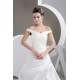 A-Line Satin Fine Netting Off-the-Shoulder New Arrival Wedding Dresses 2030839 A-Line Satin Fine Netting Off-the-Shoulder New Arrival Wedding Dresses 2030839
