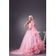 Satin Fine Netting One-Shoulder A-Line Sleeveless Pink Wedding Dresses 2030840 Satin Fine Netting One-Shoulder A-Line Sleeveless Pink Wedding Dresses 2030840