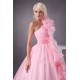 Satin Fine Netting One-Shoulder A-Line Sleeveless Pink Wedding Dresses 2030840 Satin Fine Netting One-Shoulder A-Line Sleeveless Pink Wedding Dresses 2030840