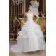 Satin Fine Netting Strapless Ball Gown Sleeveless Wedding Dresses 2030842 Satin Fine Netting Strapless Ball Gown Sleeveless Wedding Dresses 2030842