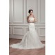 Satin Fine Netting Strapless Mermaid/Trumpet Sweet Wedding Dresses 2030843 Satin Fine Netting Strapless Mermaid/Trumpet Sweet Wedding Dresses 2030843