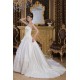 Satin Lace A-Line Strapless Sleeveless Most Beautiful Wedding Dresses 2030849 Satin Lace A-Line Strapless Sleeveless Most Beautiful Wedding Dresses 2030849