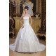 Satin Lace A-Line Strapless Sleeveless Most Beautiful Wedding Dresses 2030849 Satin Lace A-Line Strapless Sleeveless Most Beautiful Wedding Dresses 2030849