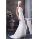 Satin Lace Portrait Mermaid/Trumpet Sleeveless Wedding Dresses 2030852 Satin Lace Portrait Mermaid/Trumpet Sleeveless Wedding Dresses 2030852