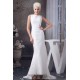 Satin Lace Portrait Mermaid/Trumpet Sleeveless Wedding Dresses 2030852 Satin Lace Portrait Mermaid/Trumpet Sleeveless Wedding Dresses 2030852