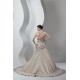 A-Line Satin Sleeveless Strapless Lace Wedding Dresses 2030859 A-Line Satin Sleeveless Strapless Lace Wedding Dresses 2030859