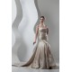A-Line Satin Sleeveless Strapless Lace Wedding Dresses 2030859 A-Line Satin Sleeveless Strapless Lace Wedding Dresses 2030859