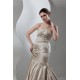 A-Line Satin Sleeveless Strapless Lace Wedding Dresses 2030859 A-Line Satin Sleeveless Strapless Lace Wedding Dresses 2030859