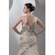 A-Line Satin Sleeveless Strapless Lace Wedding Dresses 2030859 A-Line Satin Sleeveless Strapless Lace Wedding Dresses 2030859